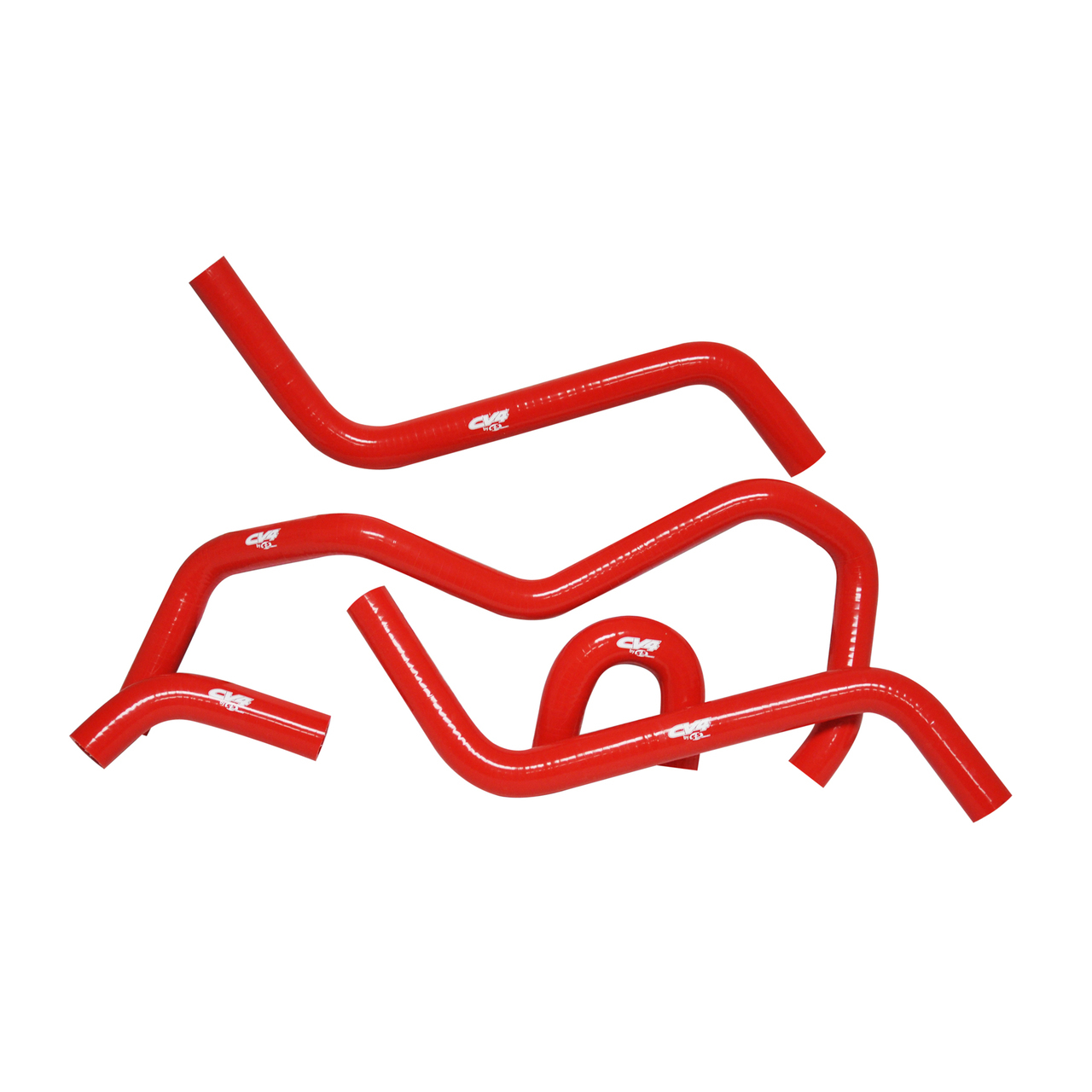 CV4 by Cycra Radiator Silicone Hose Kit Yamaha 04-07 Rhino 660 Red