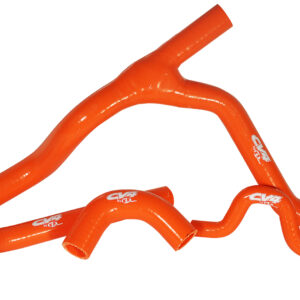 CV4 by Cycra Radiator Silicone Hose Kit Kawasaki 07-08 KX250F Y-Kit Orange