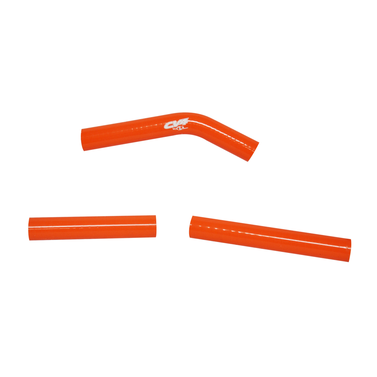 CV4 by Cycra Radiator Silicone Hose Kit Kawaskai 08-15 KFX450R Orange
