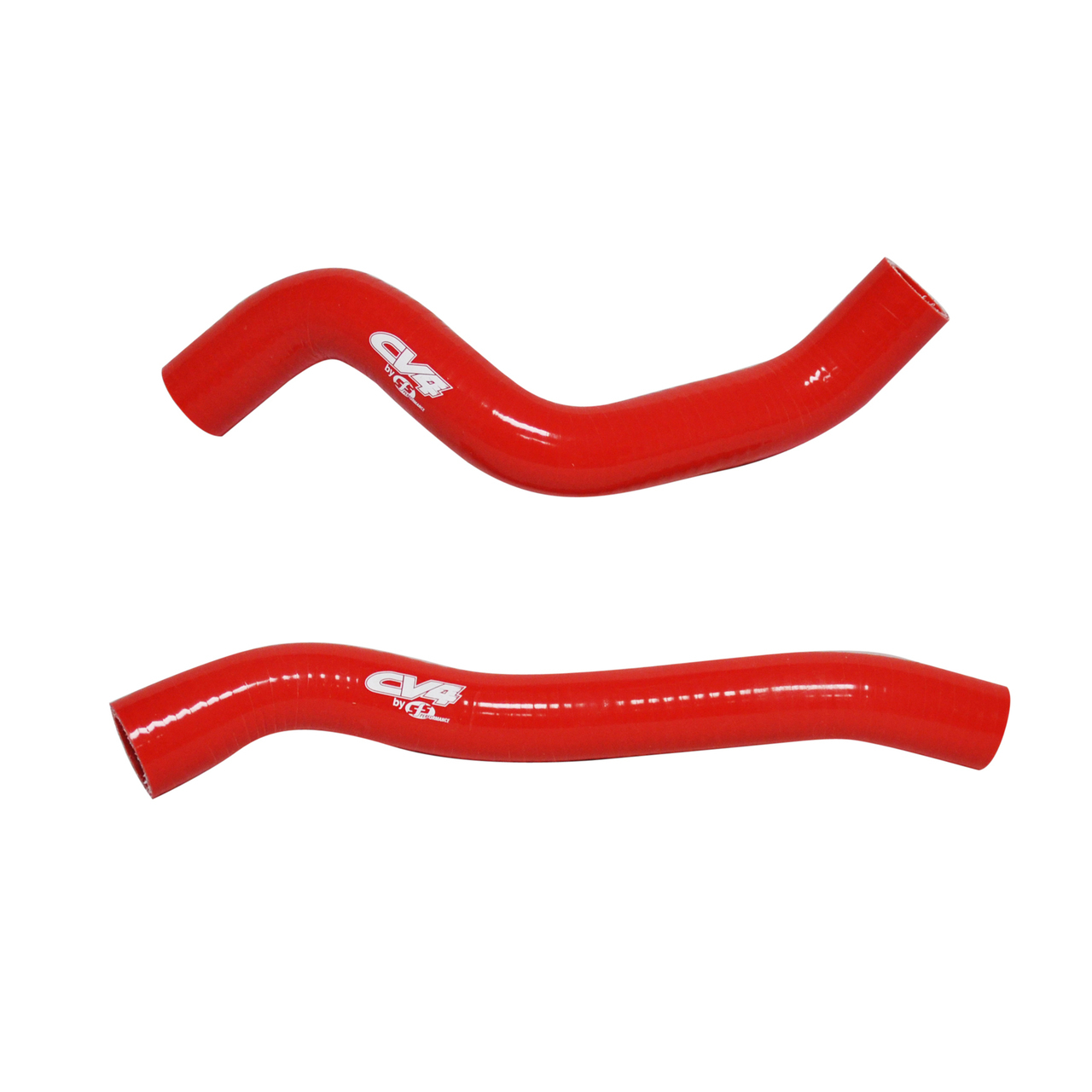 CV4 by Cycra Radiator Silicone Hose Kit Kawaskai 08-15 KFX450R Red