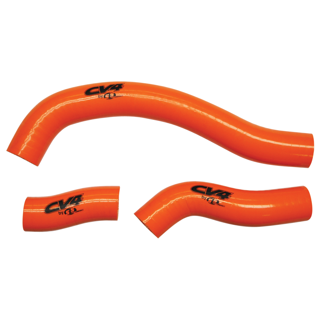 CV4 by Cycra Radiator Silicone Hose Kit KTM 07-09 450 SX-F Orange